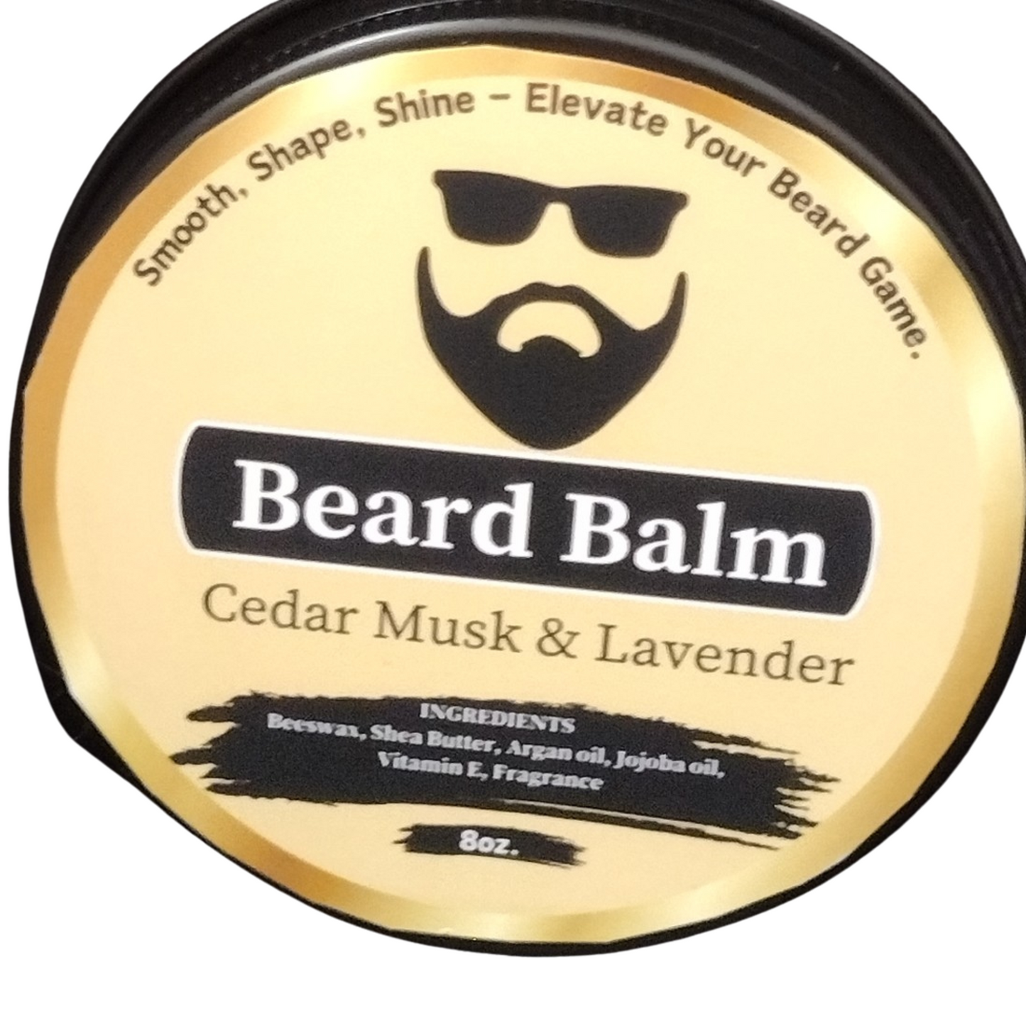 BLK Lotus Co. Beard Balm – Premium Moisturizing & Styling for Soft, Well-Groomed Beards