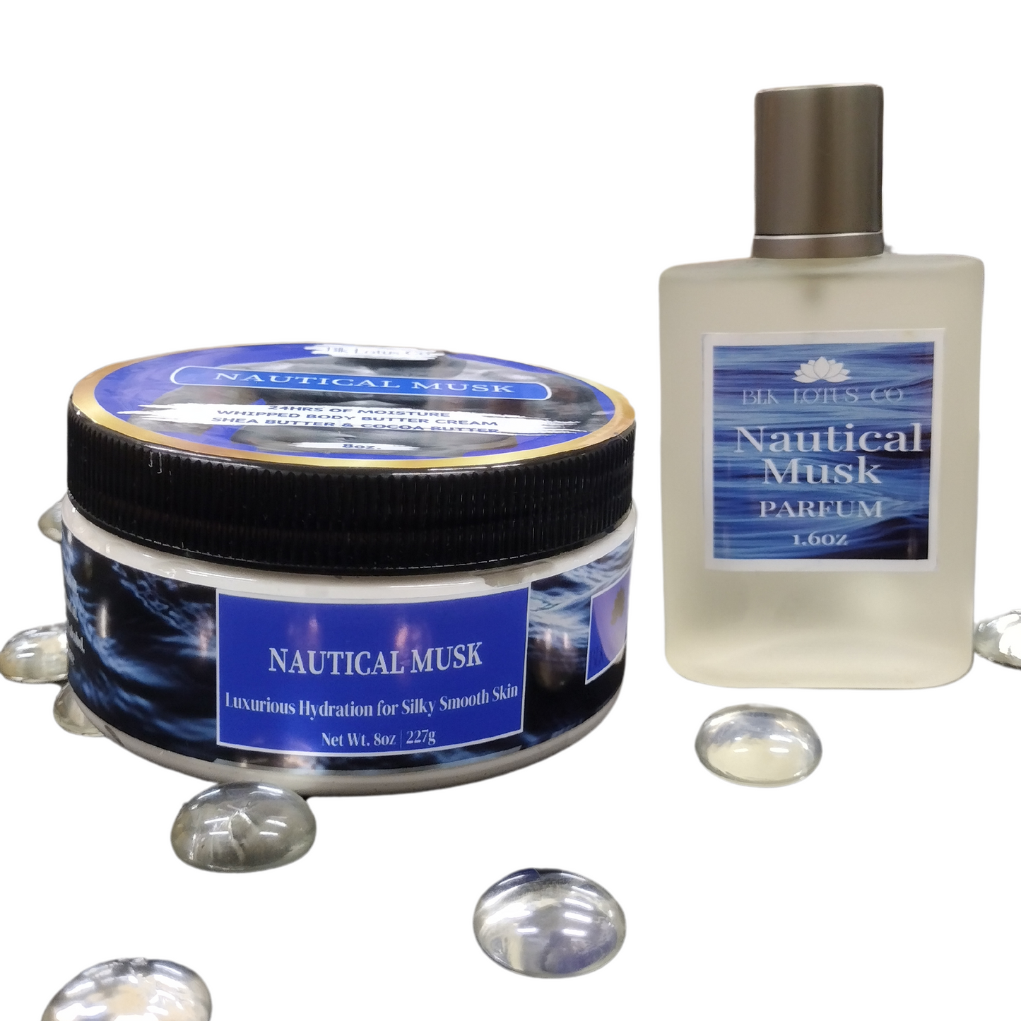 Discover Nautical Musk Whipped Body Butter for Men – Blk Lotus Co's Ultimate Hydration