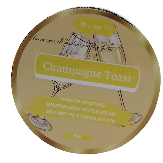 Luxurious Champagne Toast Whipped Body Butter | BLK Lotus Co