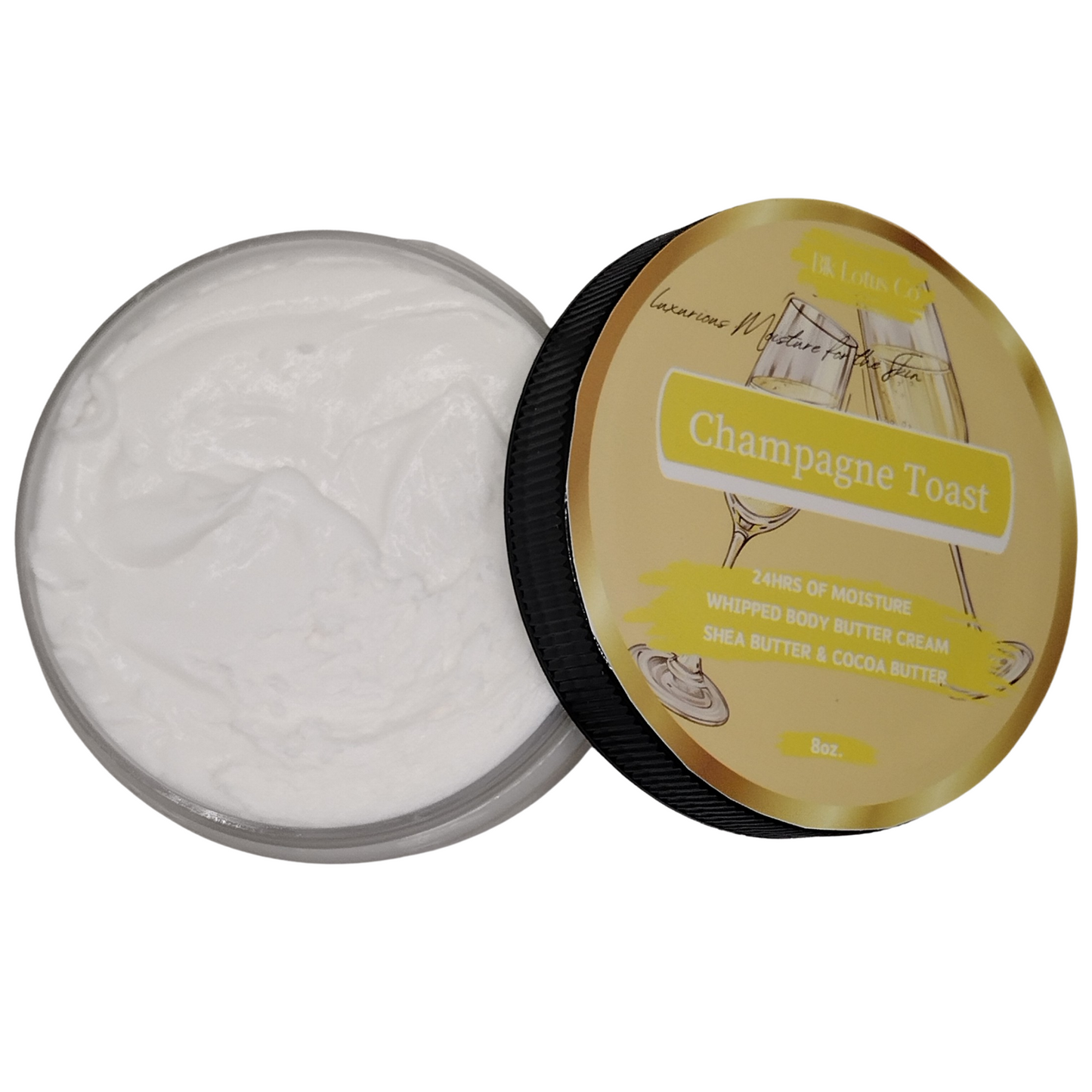 Luxurious Champagne Toast Whipped Body Butter | BLK Lotus Co