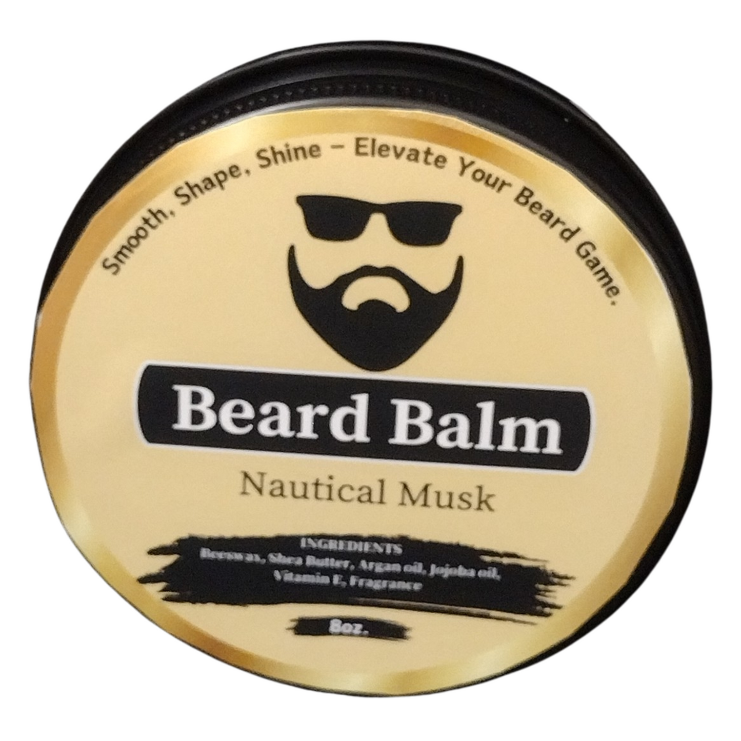 BLK Lotus Co. Beard Balm – Premium Moisturizing & Styling for Soft, Well-Groomed Beards