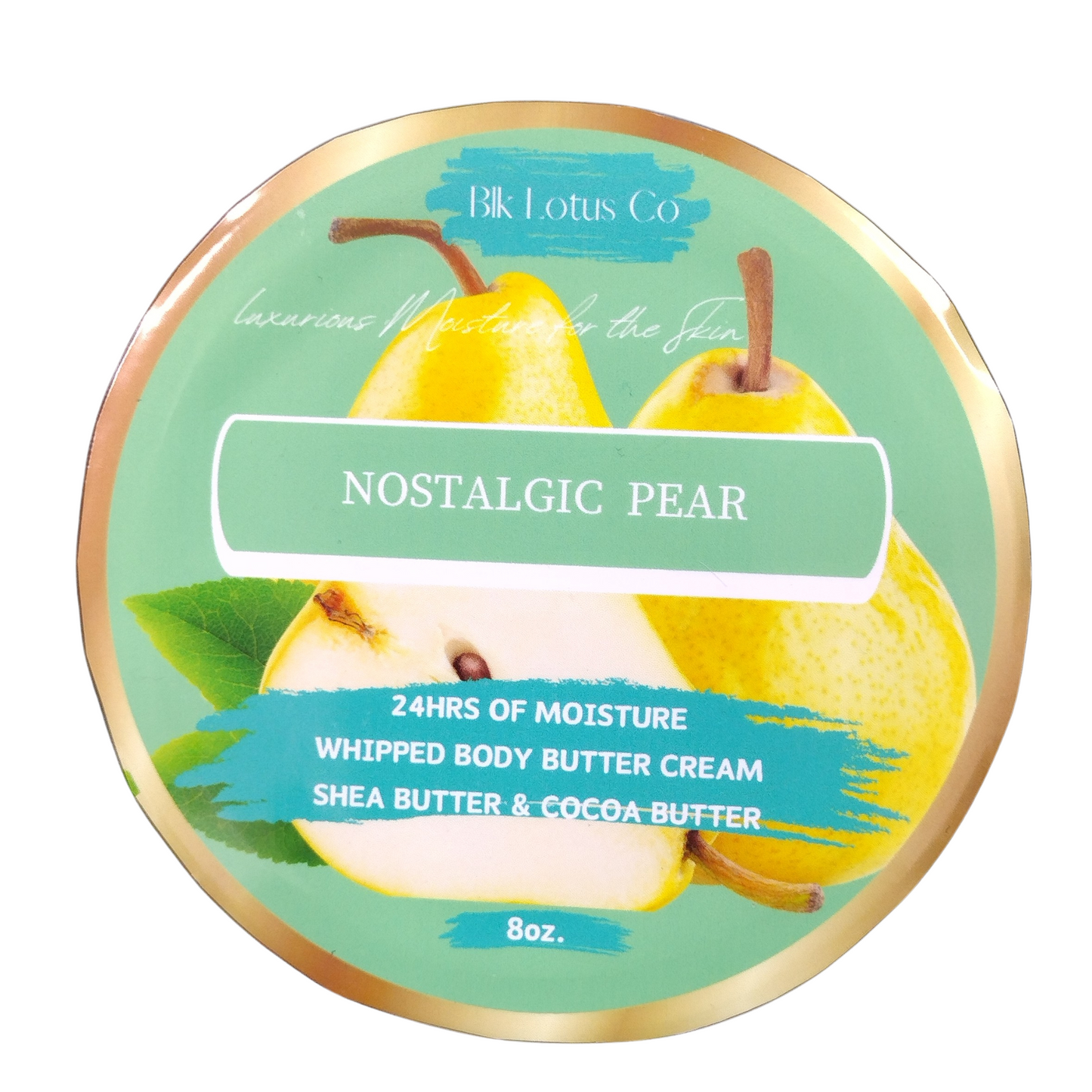 Nostalgic Pear Whipped Body Butter – Luxurious, Hydrating Skincare | BLK Lotus Co