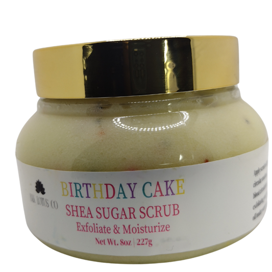 Blk Lotus Co's Birthday Cake Emulsified Body Scrub