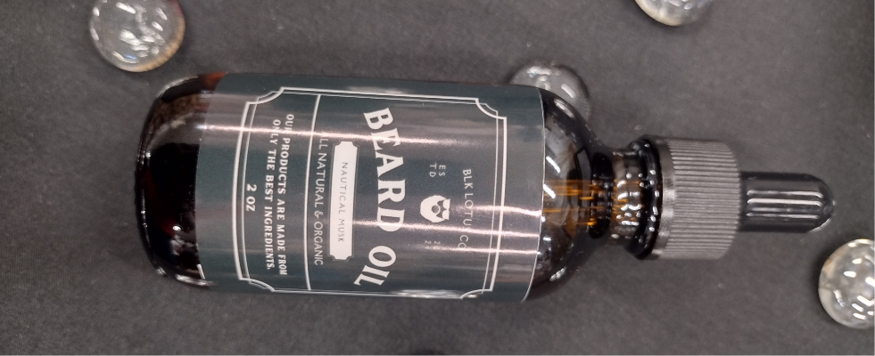 Premium Beard Oil by Blk Lotus Co - Nourish, Strengthen, and shine