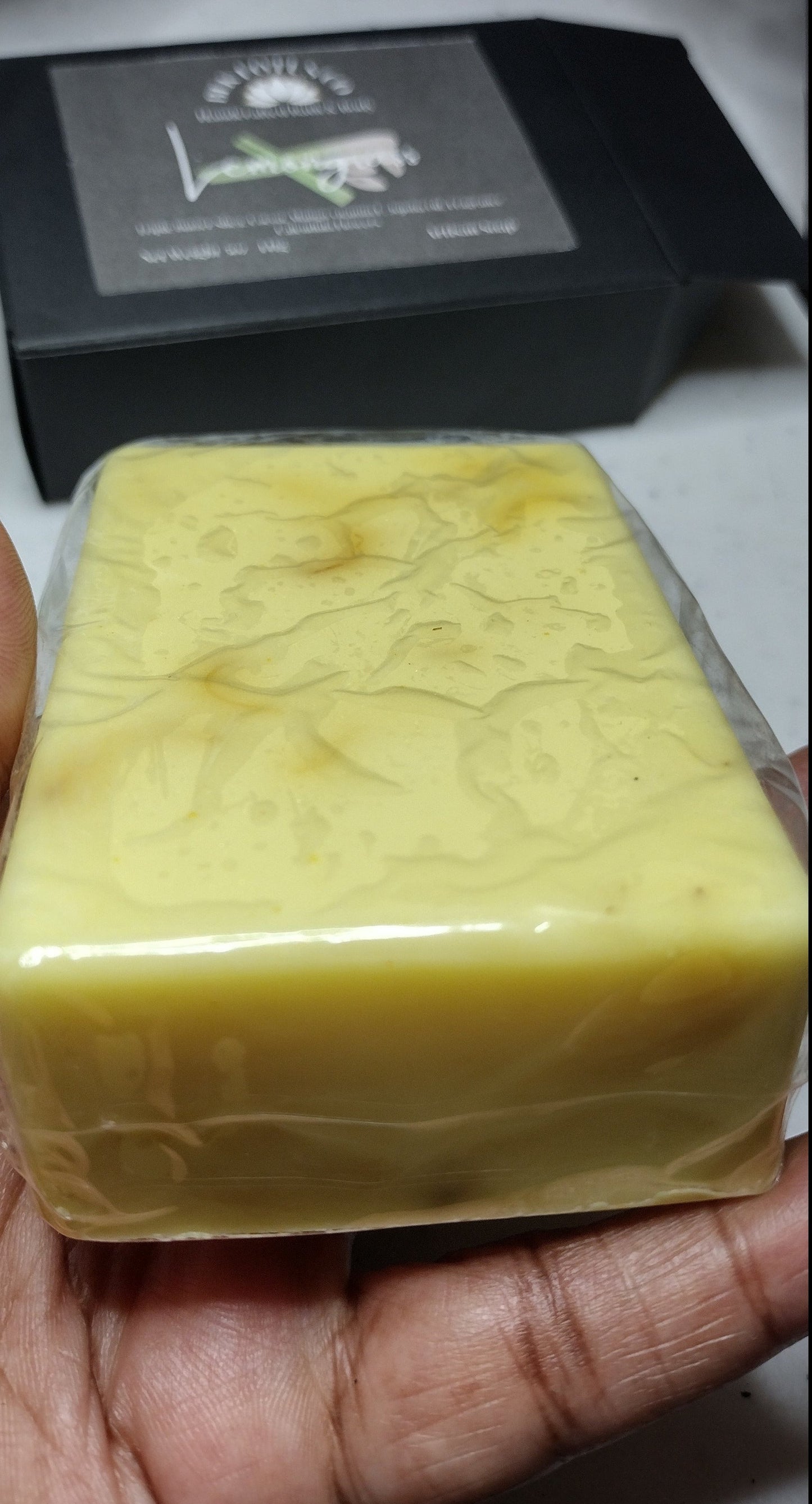 Revitalizing Lemongrass Infusion Triple Butter Soap